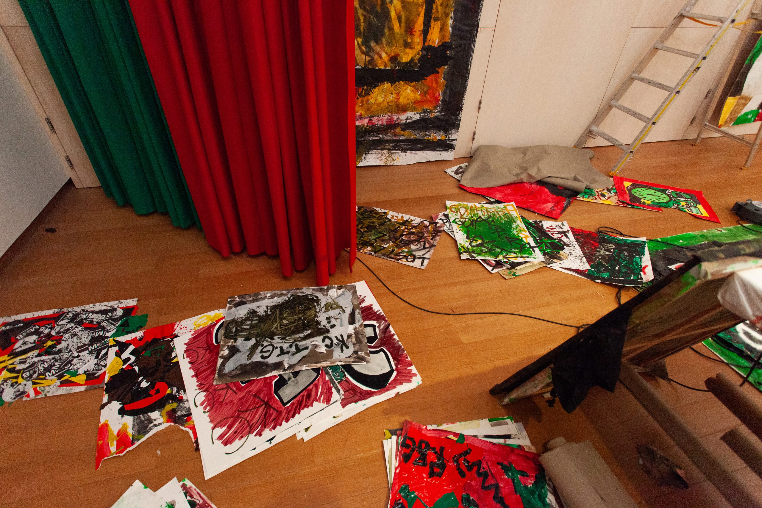 Marcel van den Berg: Process during Manifestation #8 To Be Determined