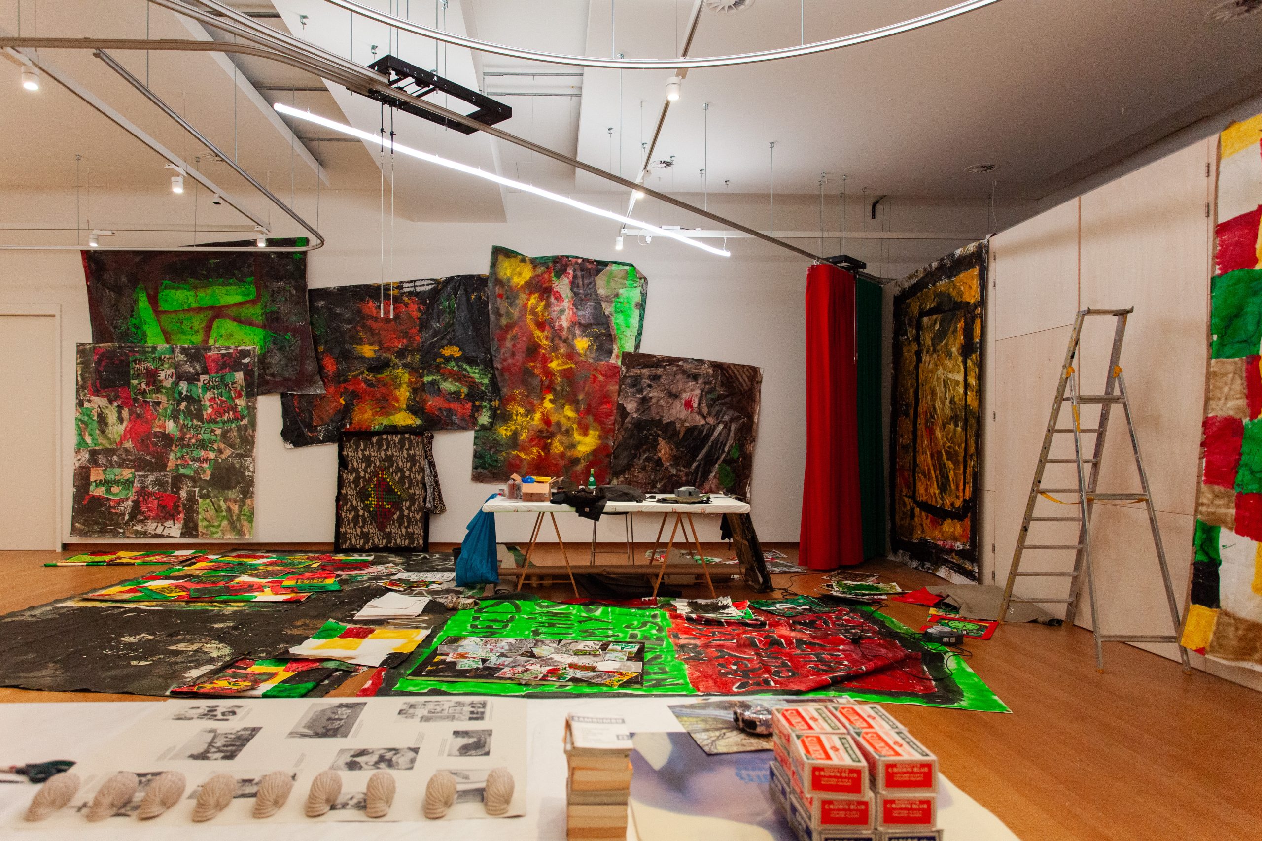 Marcel van den Berg: Process during Manifestation #8 To Be Determined