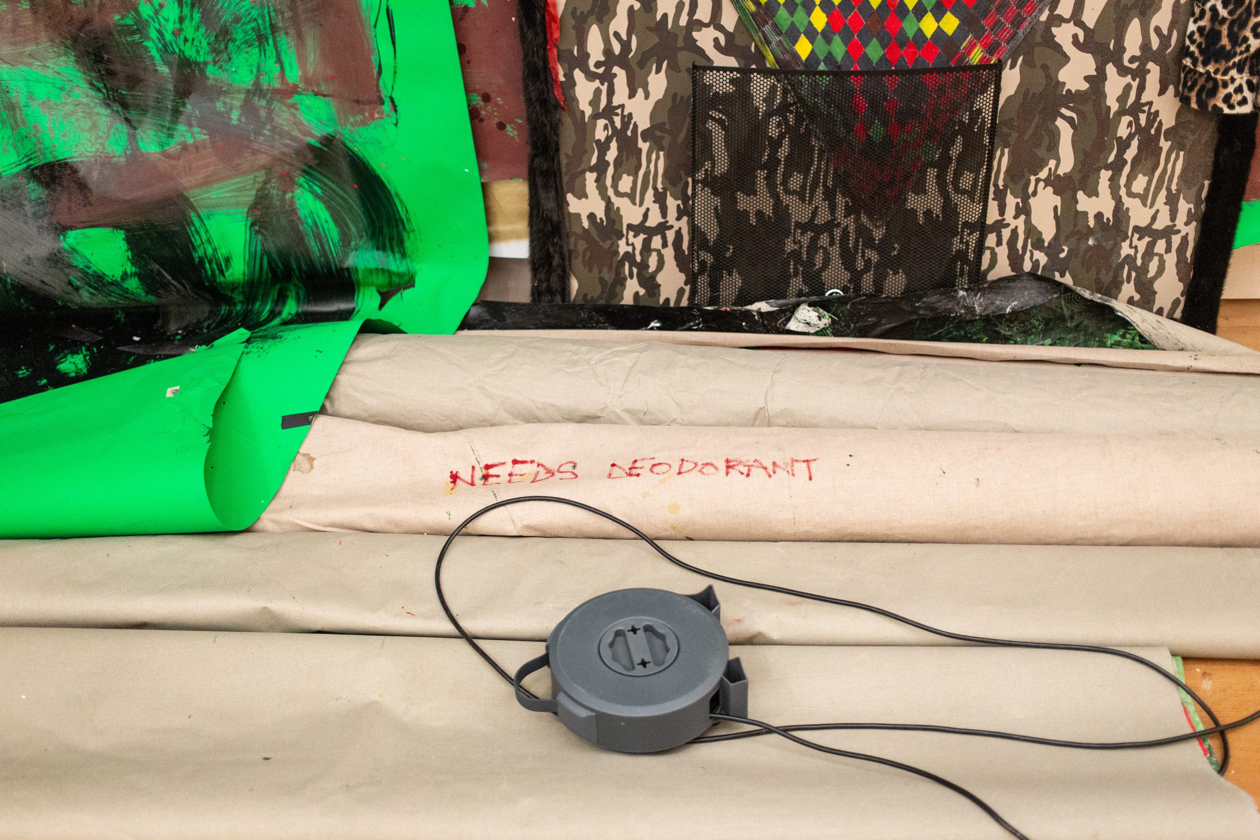 Marcel van den Berg: Process during Manifestation #8 To Be Determined
