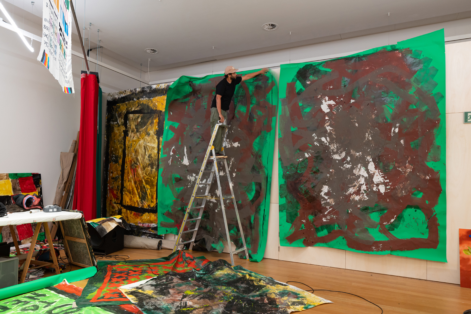 Marcel van den Berg: Process during Manifestation #8 To Be Determined