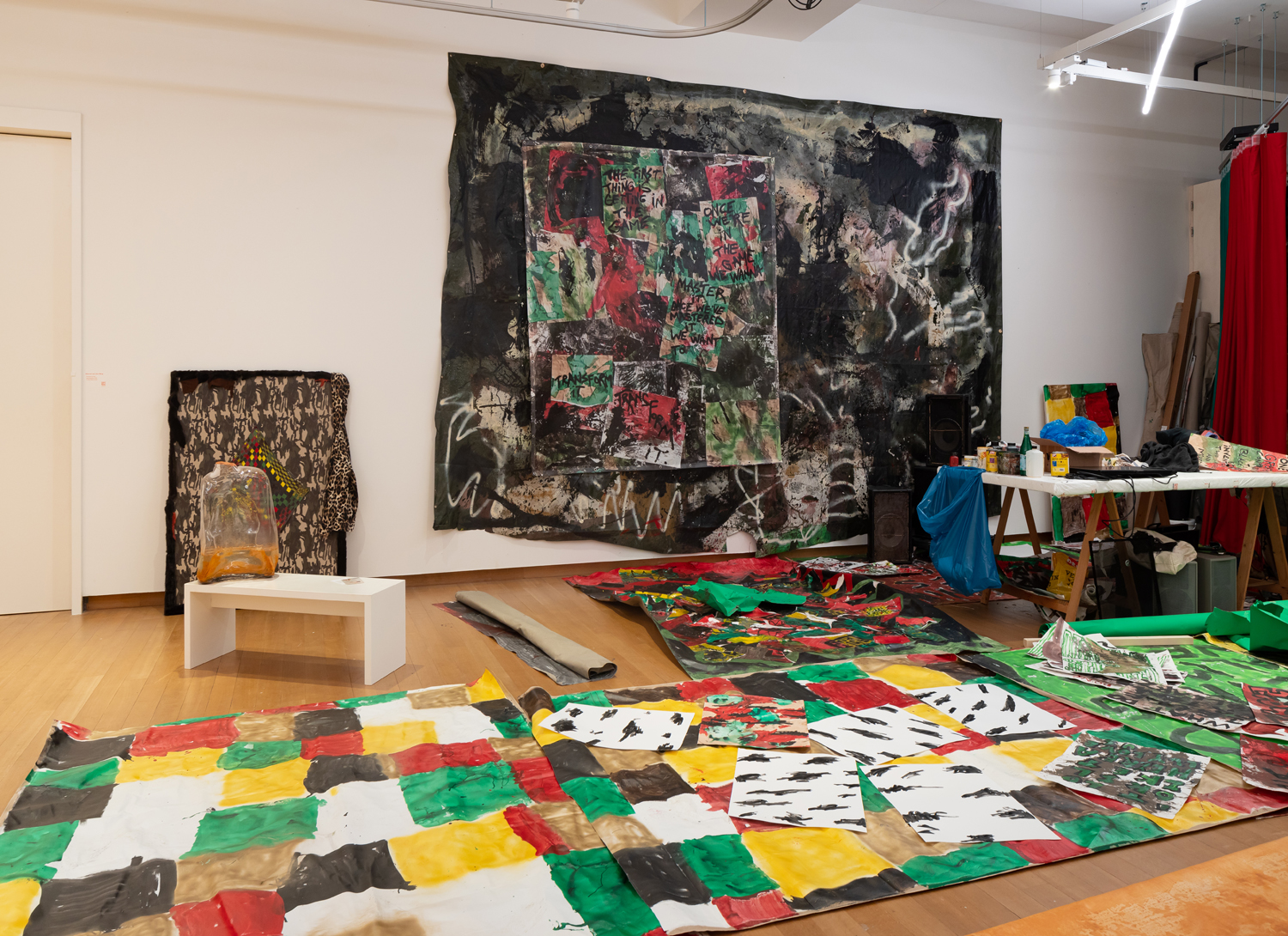 Marcel van den Berg: Process during Manifestation #8 To Be Determined