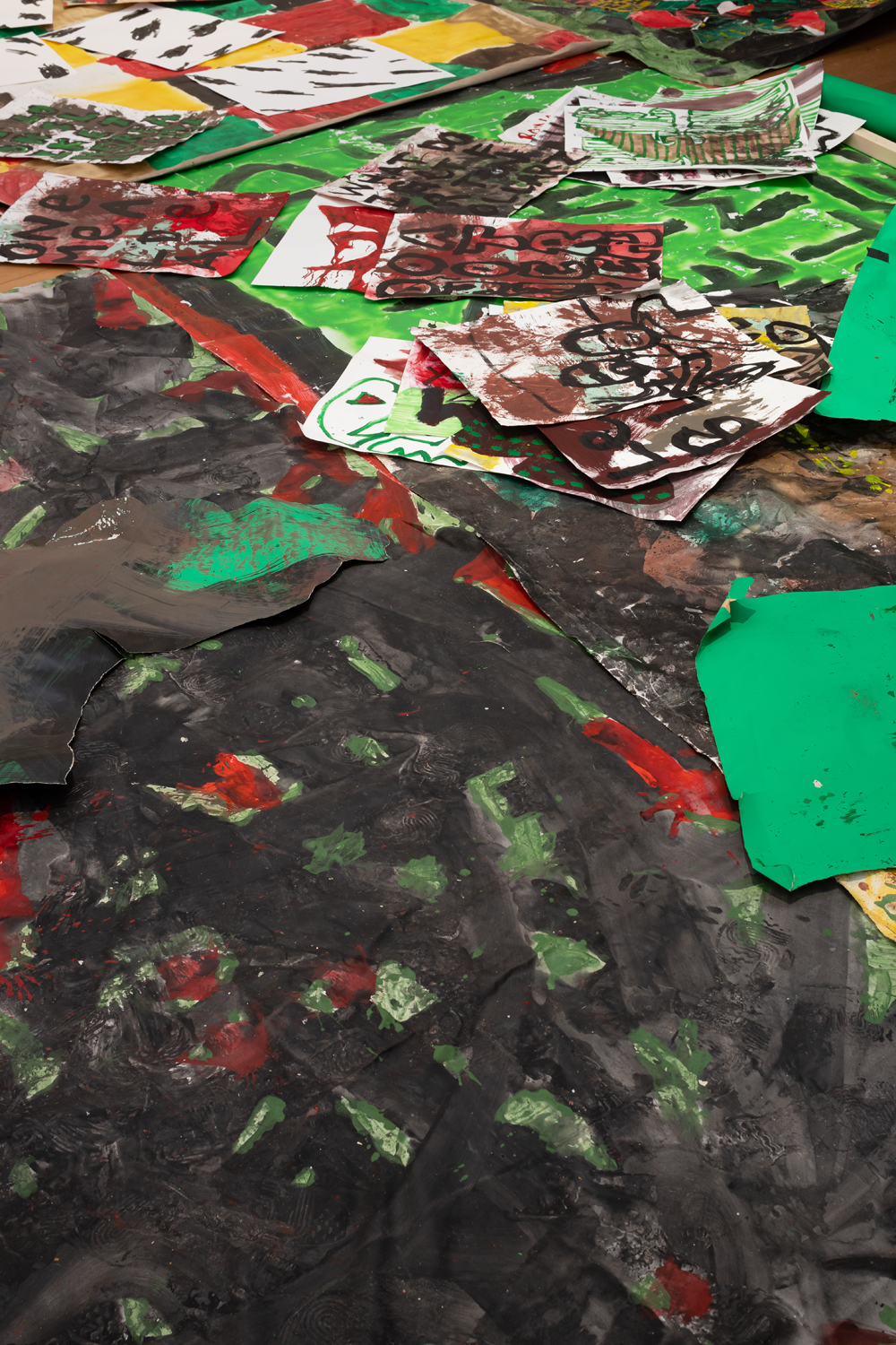 Marcel van den Berg: Process during Manifestation #8 To Be Determined