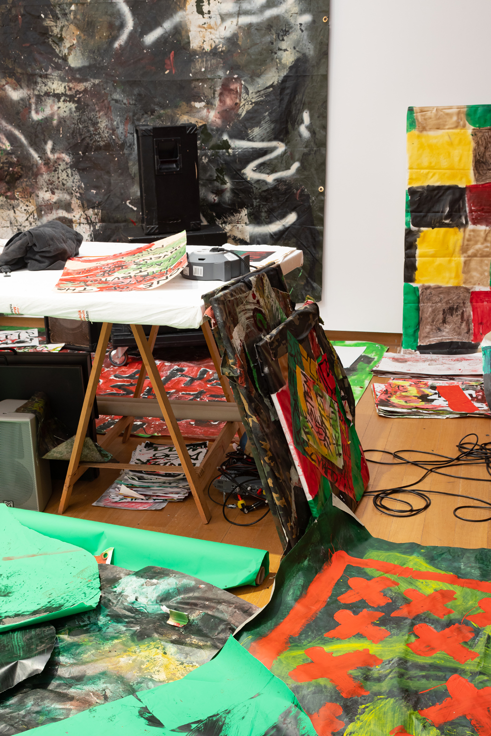 Marcel van den Berg: Process during Manifestation #8 To Be Determined
