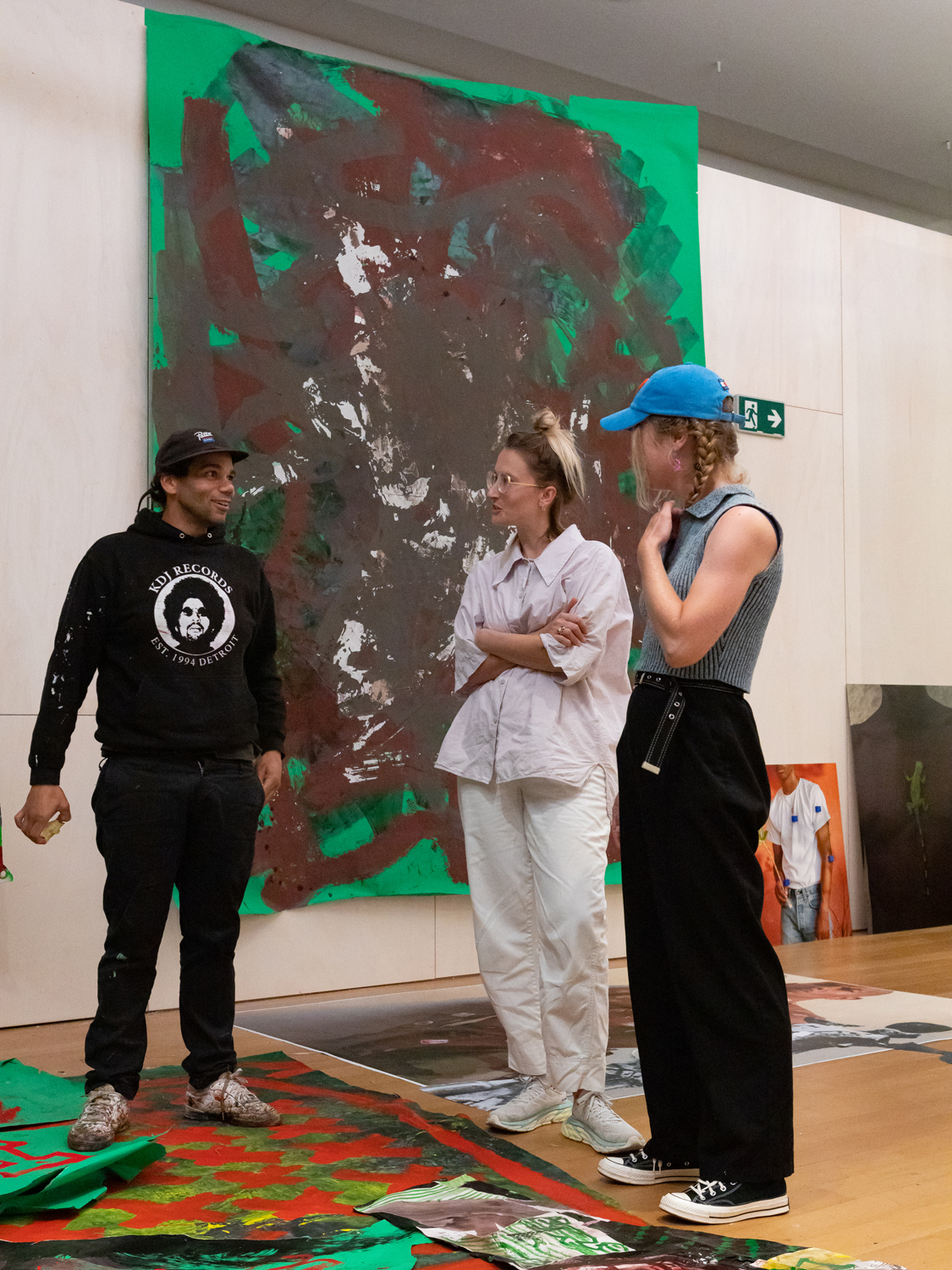 Marcel van den Berg: Process during Manifestation #8 To Be Determined