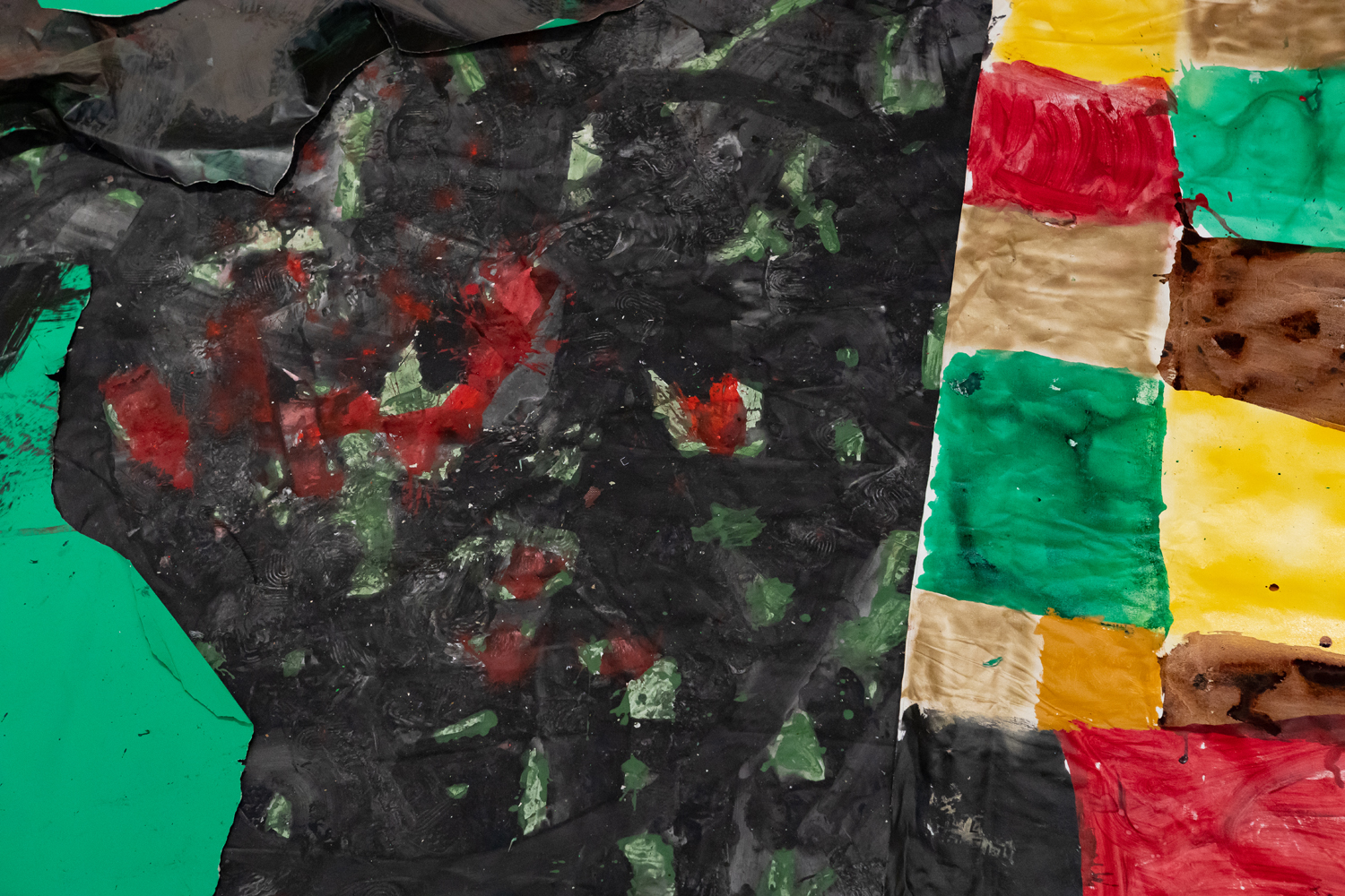 Marcel van den Berg: Process during Manifestation #8 To Be Determined