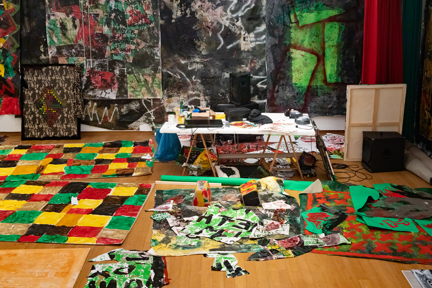 Marcel van den Berg: Process during Manifestation #8 To Be Determined