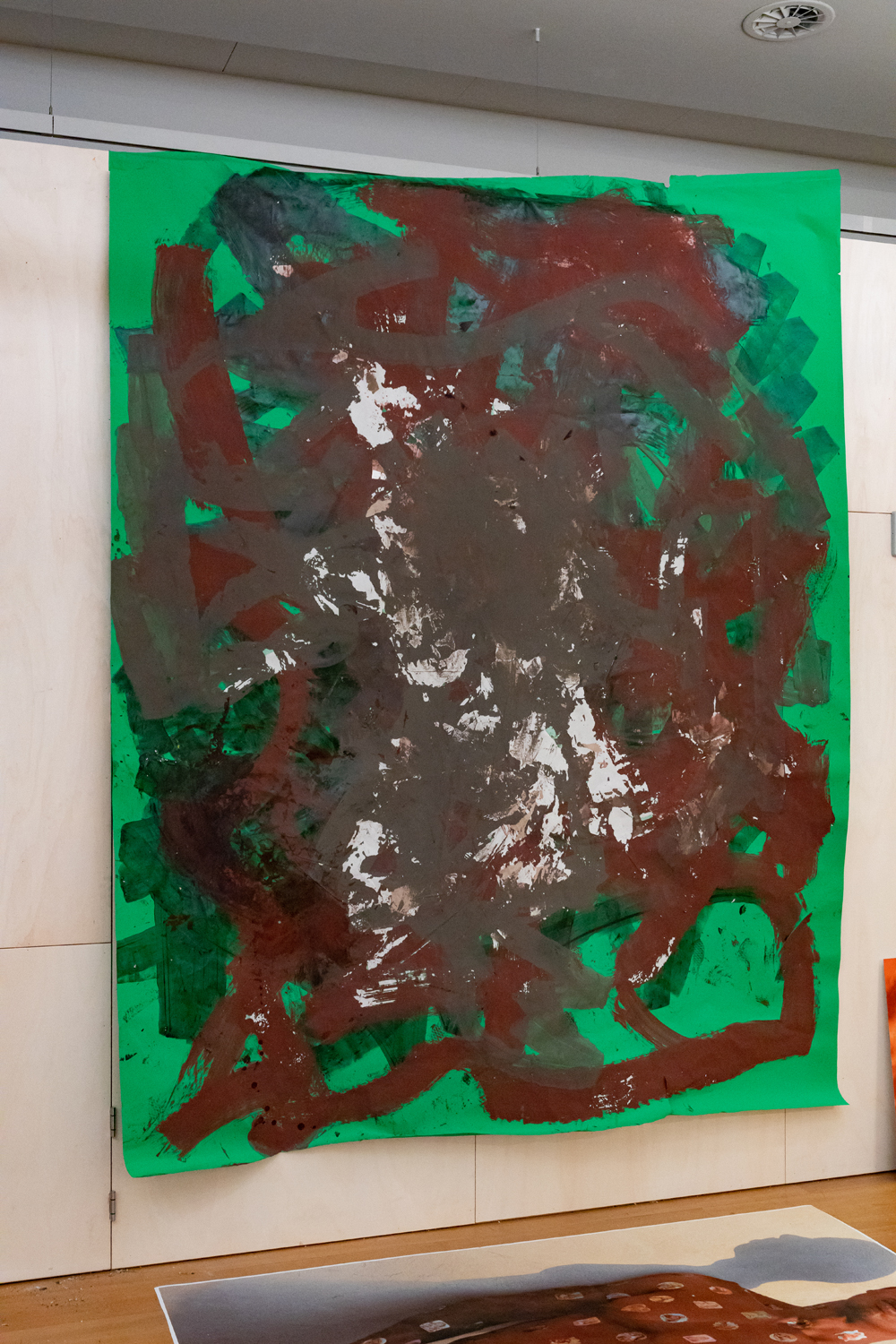 Marcel van den Berg: Process during Manifestation #8 To Be Determined