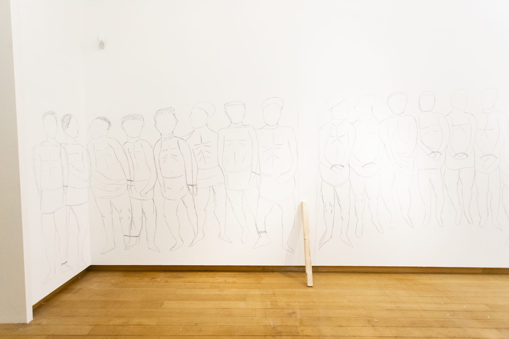 Kenneth Aidoo: Process during ‘Manifestation #39: To Be Determined’