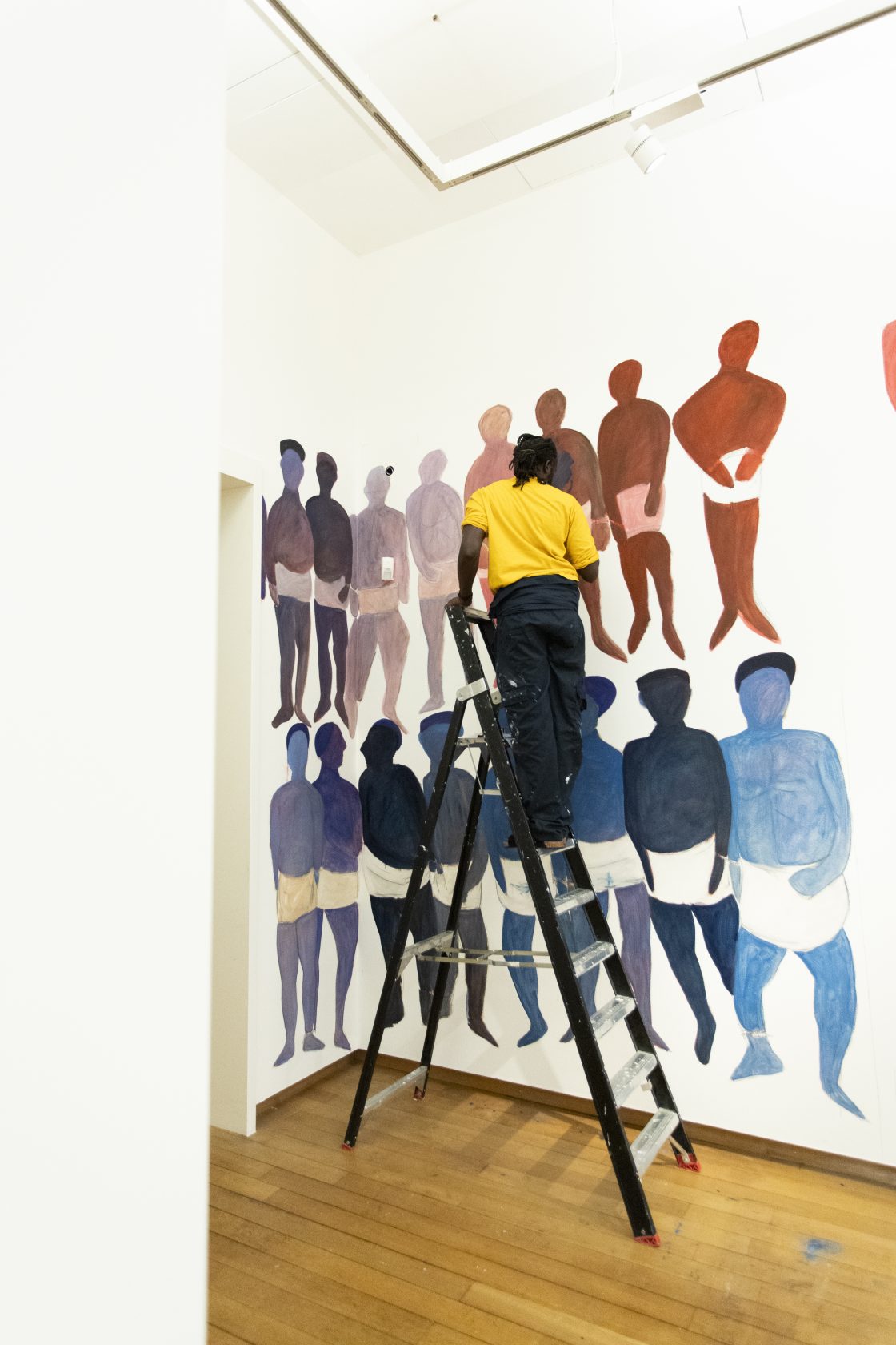 Kenneth Aidoo: Process during ‘Manifestation #39: To Be Determined’