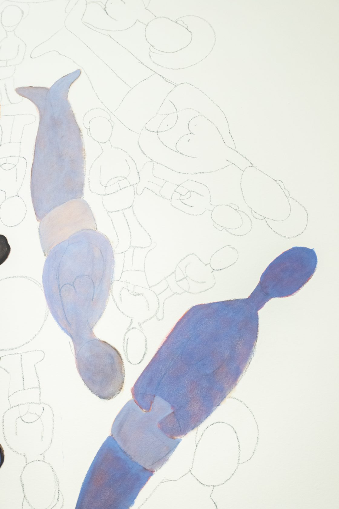 Kenneth Aidoo: Process during ‘Manifestation #39: To Be Determined’