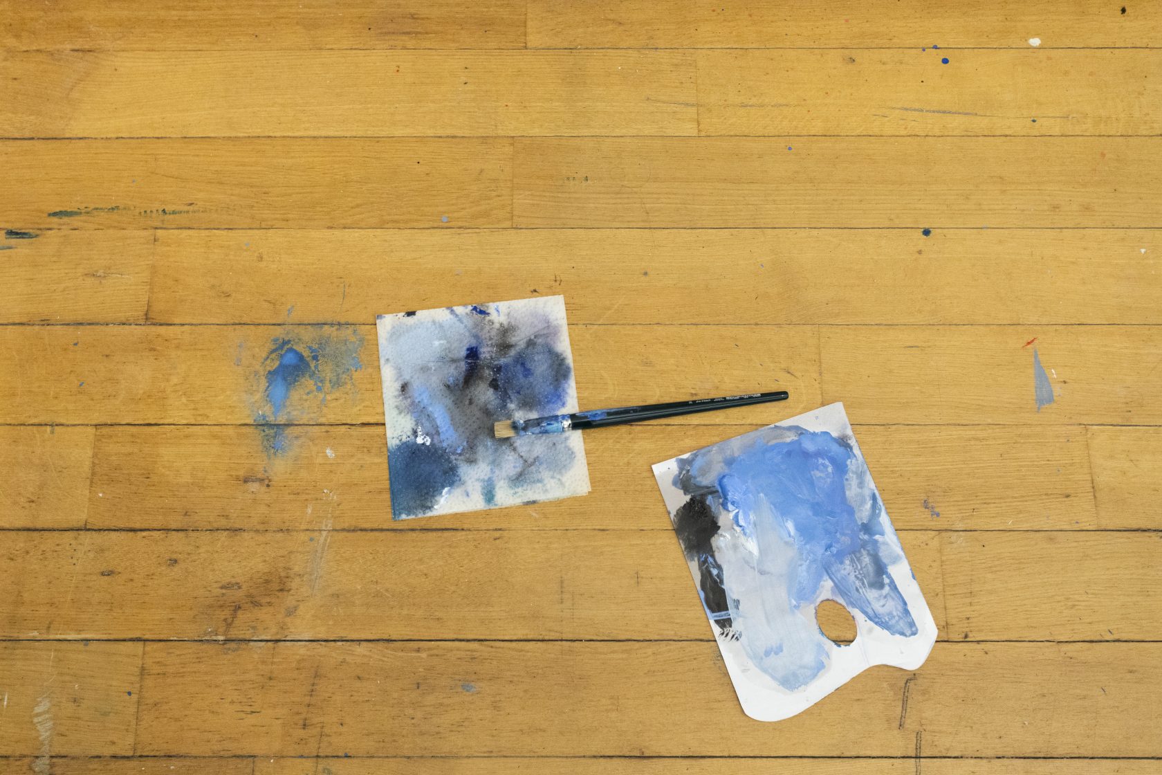 Kenneth Aidoo: Process during ‘Manifestation #39: To Be Determined’