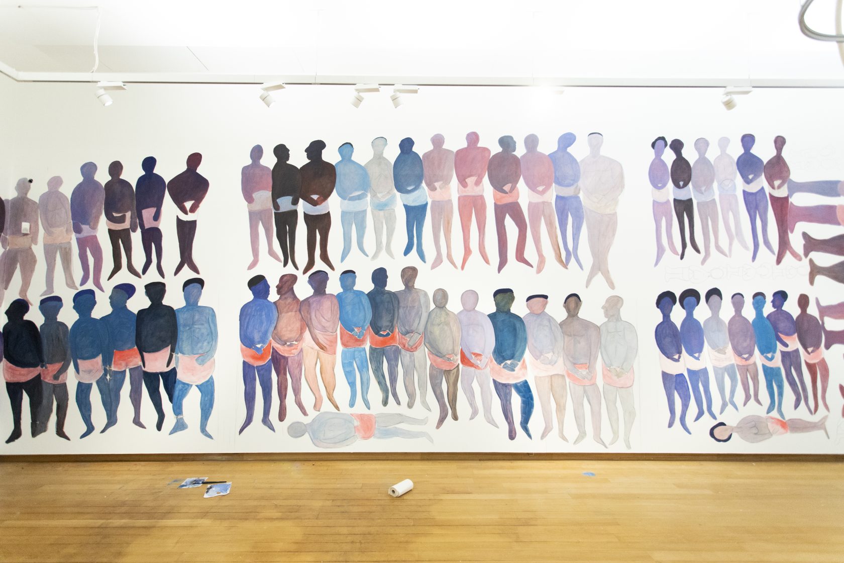 Kenneth Aidoo: Process during ‘Manifestation #39: To Be Determined’