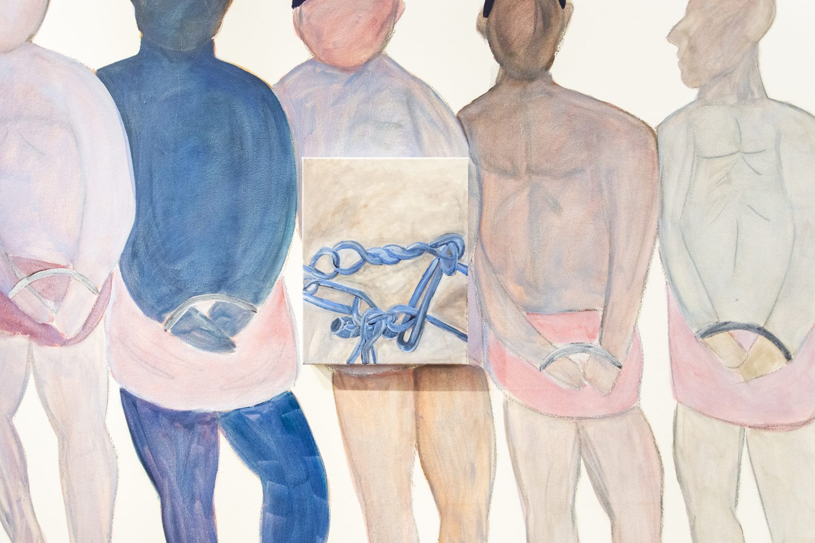 Kenneth Aidoo: Process during ‘Manifestation #39: To Be Determined’