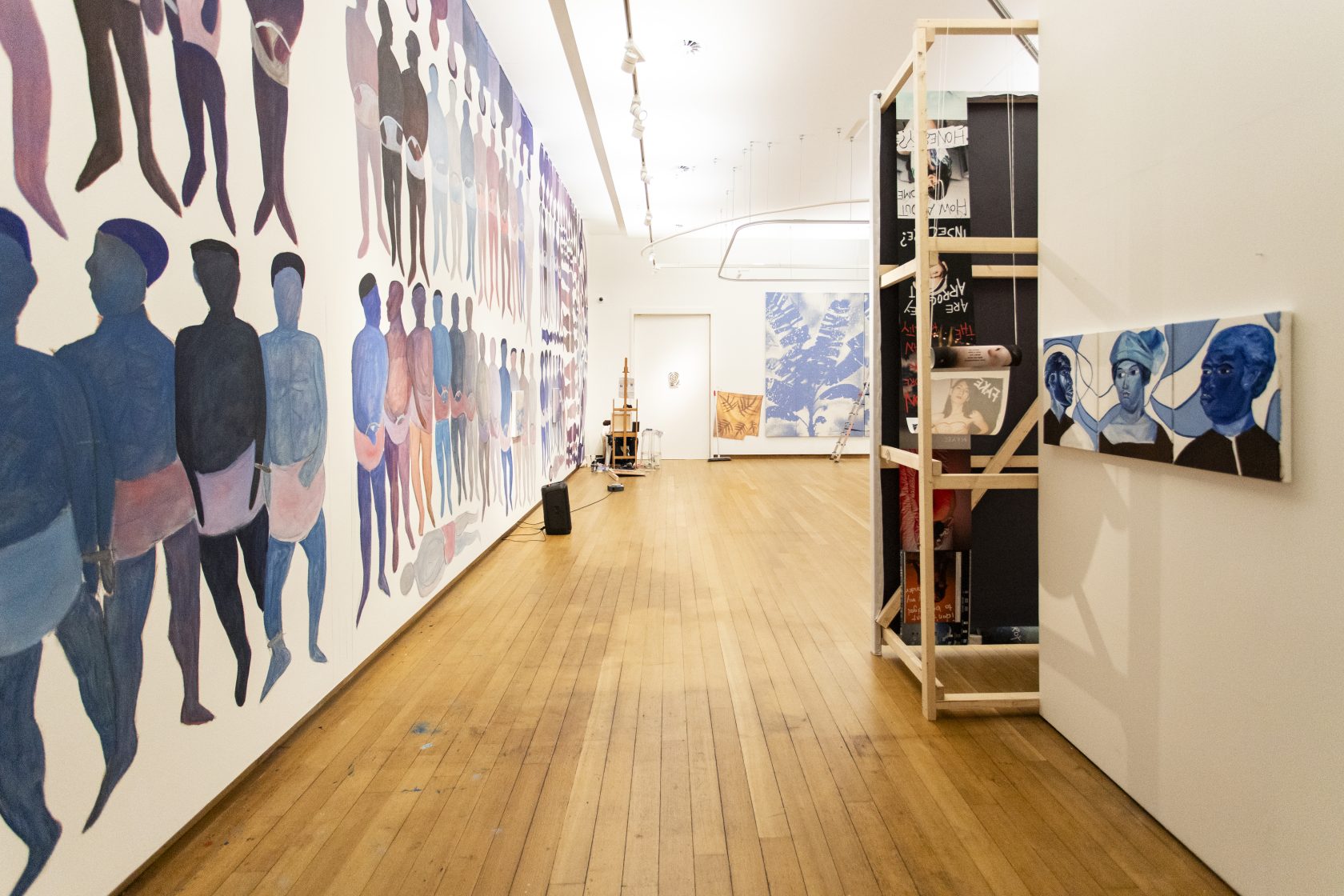 Kenneth Aidoo: Process during ‘Manifestation #39: To Be Determined’