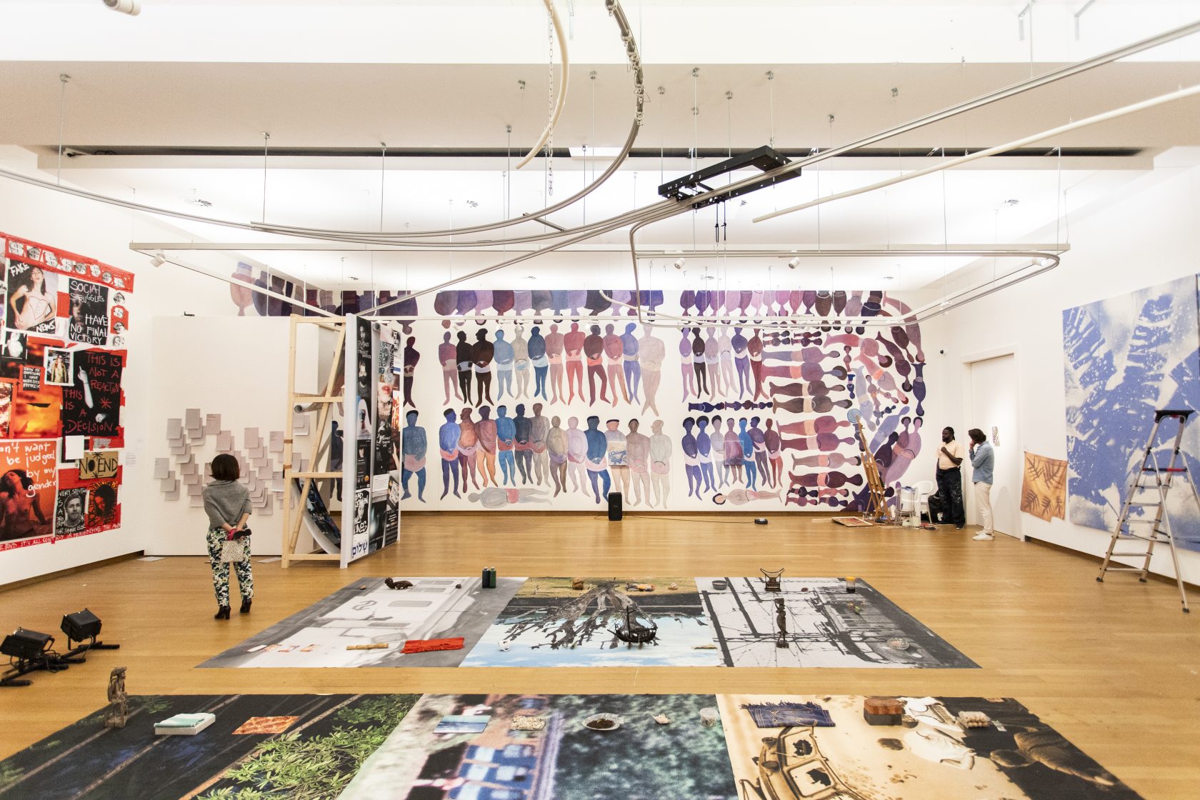 Kenneth Aidoo: Process during ‘Manifestation #39: To Be Determined’